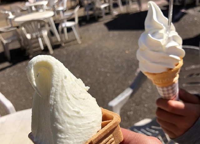 成田ゆめ牧場のソフトクリームとジェラート