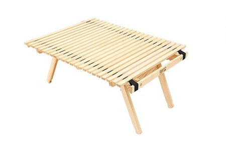 キャンプにはやっぱりオシャレなロールトップテーブルが欲しい！ハイランダー以外にも楽天やAmazonで安心して買える木製テーブルがある！！