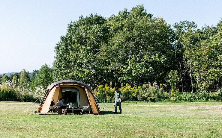 アウトドア テント/タープ スノーピークの新作テント「エントリー2ルーム エルフィールド」が 