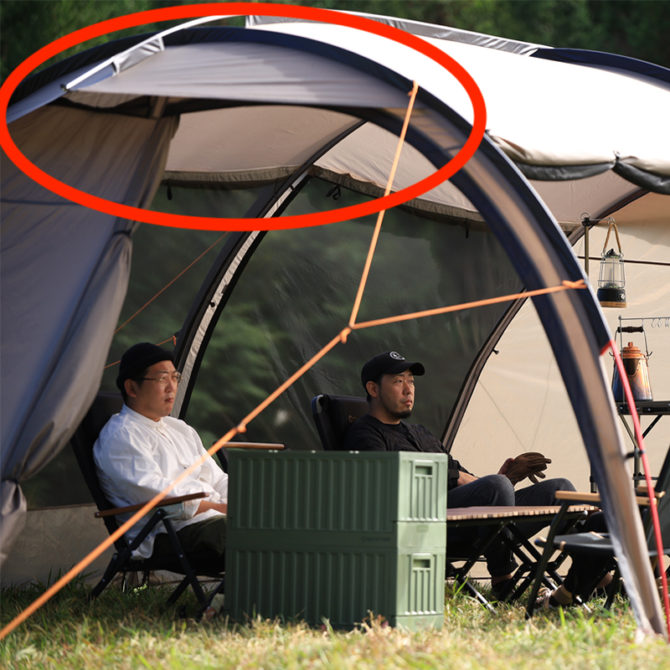 クイックキャンプの2ルームテント「アルマジロ」はどう？パネルが 