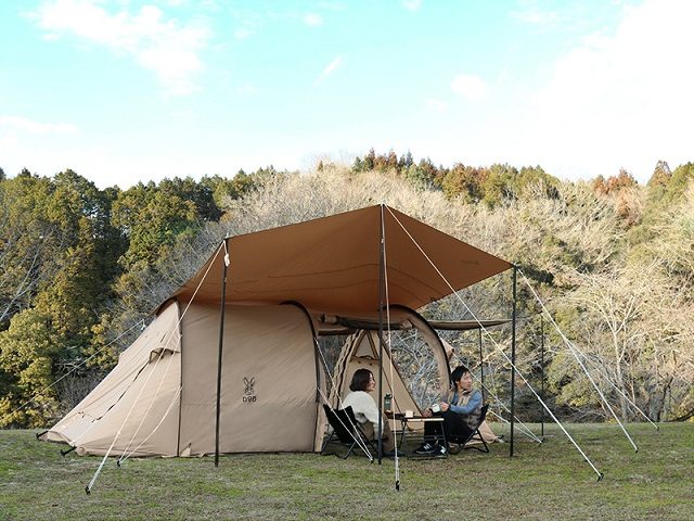時代はタン？タケノコテントもカマボコテントミニもタンカラー！～DOD 