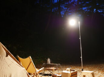 ソロキャンプで使うLEDランタン