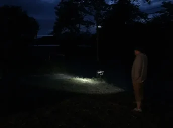 夜間ヘッドライト