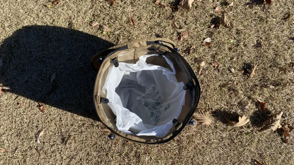 ゴミ袋取り付け