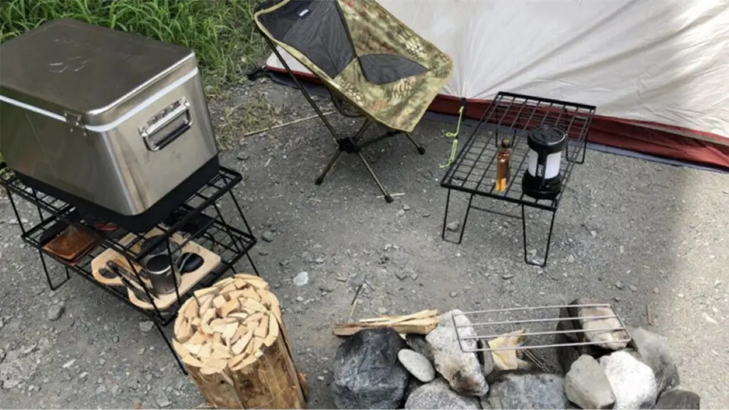 フィールドラック斜め上から