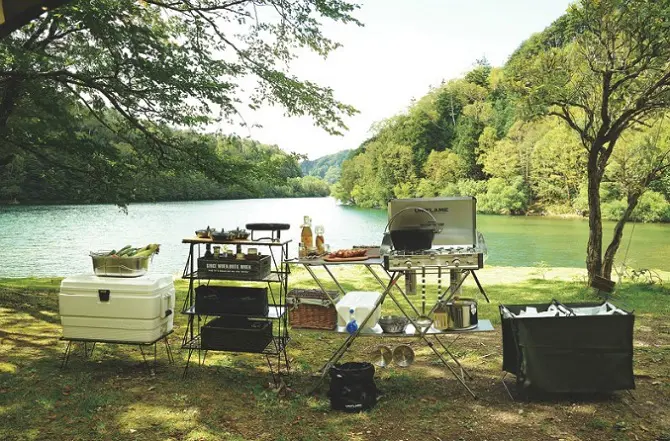 おすすめポイント湖畔キャンプ