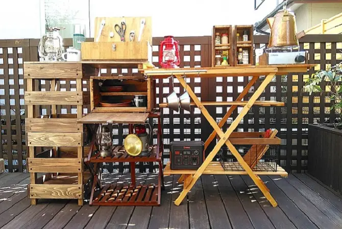 シェルフがたくさん