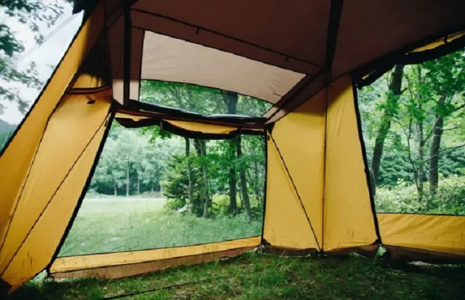 スノーピークメッシュシェルター