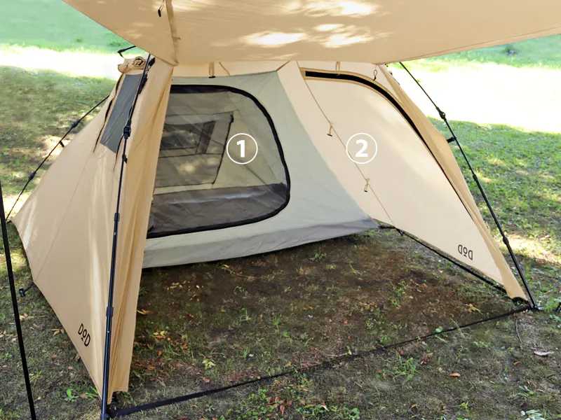 テントの構造